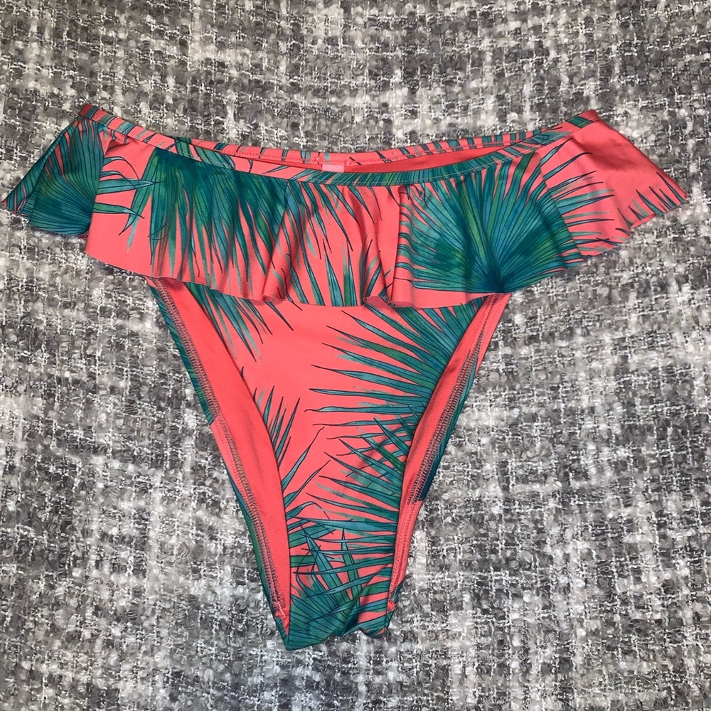 Victoria’s Secret High-leg Ruffle Swimsuit Bottom